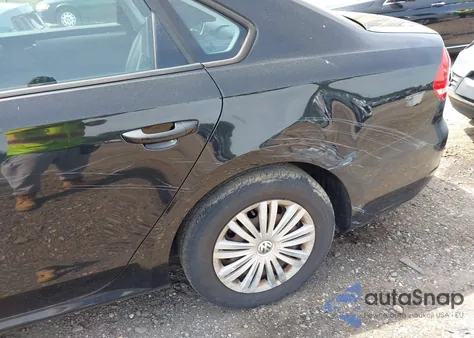 2014 Volkswagen Passat 2.5L S from USA, damaged, VIN 1VWAP7A3XEC008370